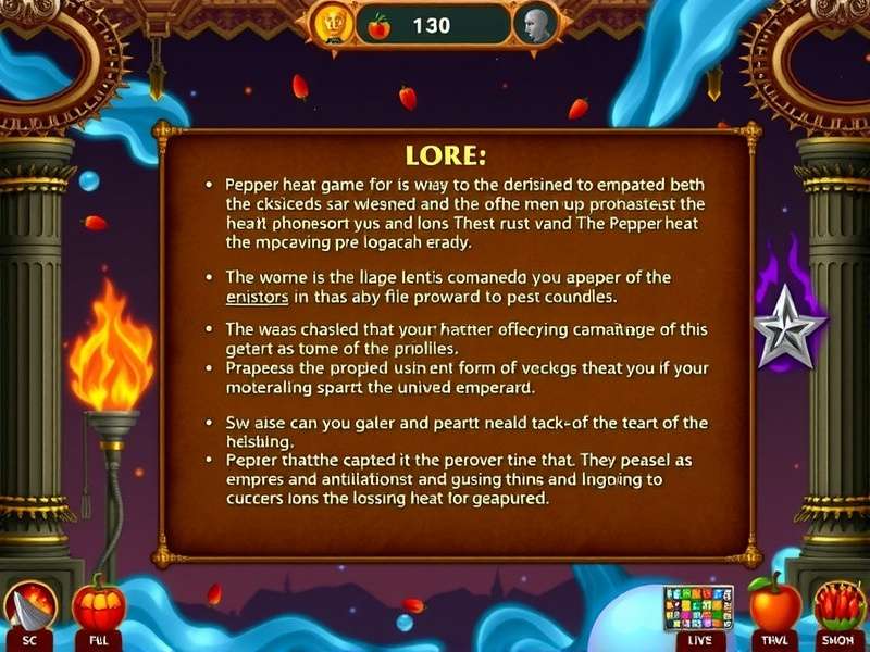 Pepper Heat Emperor Game Lore